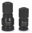 Titan 12202 2-PIECE Hex Drive Quick Change Adapter Set Includes 3/8-INCH To... New. Price: $28.58.