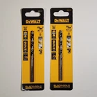 (2) Dewalt 17/64 6.7MM Split Point Drill Bit - DW1117 Black & Gold Pack New. Price: $9.95.