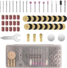 69 Pcs Rotary Tool Accessories Kit With 1.0/1.6/2.3MM Chucks For Small Diy Proje New. Price: $12.06.