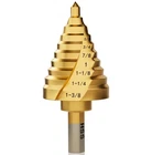 Macxcoip Step Drill Bit Set, 3/16 To 1-3/8, Hex Shank High Speed Steel S... New. Price: $15.67.