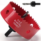 Hole Saw 4 Inch, 32 Mm Cutting Depth Hss Bi-metal For Red New. Price: $13.35.