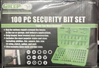 Grip 100PC Security Bits Set 62100 New. Price: $25.99.