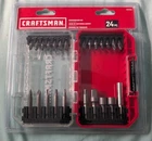 Craftsman, 24PC. Screwdriving Set, CMAF1224, Nip New. Price: $14.09.