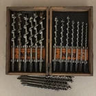 Vintage Irwin 13PC Auger Drill Set No. Dm Wooden Box Usa + 6 Extra Used. Price: $59.99.