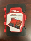 Hyper Tough 15-PIECE Titanium Drill Bit Set Wood Metal Plastic Durable Coating New. Price: $19.95.