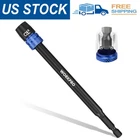 Workpro 6'' Drill Bit Extension Adapter Screwdriver Holder 1/4'' Hex New. Price: $18.99.