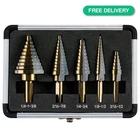Ironant Step Drill Bits, 5PCS Hss Titanium Set, 50 Sizes High... New. Price: $33.96.