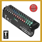 Wera Bit-check Impact Ready Diamond Coated Tips 30-PIECE Set With Case New. Price: $95.99.