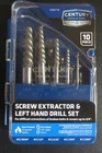 Century Drill & Tool 88710 Spiral Flute Screw Extractor Left-hand Set New. Price: $19.99.