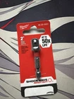 New Milwaukee Tool 48-32-5031 Shockwave 1/4" Hex 3/8" Square Socket Adapter. Price: $7.99.