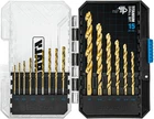 15-PIECE Cobalt Drill Bit Set, M35 Hss Titanium Coated Jobber Length Twist New. Price: $29.53.