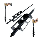 Set Of 2 (1.6"X16" & 3.5"X16") Auger Drill Bit For Planting - Garde... Fast Ship. Price: $32.94.