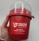 New Tractor Supply Collectible Mini Bucket 49 Piece Impact Bit Set Tsc. Price: $17.95.