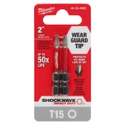 Milwaukee 48-32-4983 Shockwave In. T15 Impact Bit 2PK New. Price: $11.99.