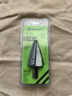 Greenlee 1-3/8" Step Bit Black (GSB12) New. Price: $55.00.