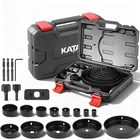 Kata Hole Saw Kit, 20PCS Set With 3/4"-6"(19-152MM) Multi-size Blad New. Price: $28.92.