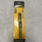Dewalt DW1625 3/4" Black Oxide 1/2" Reduced Shank Twist Drill Bit Metal Wood New. Price: $14.99.