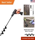1.6X16.5 Inch Alloy Steel Auger Drill Must-have Tool For Garden Enthusiasts New. Price: $17.99.