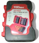 Hyper Tough 22-PIECE Drill And Drive Bit Set New. Price: $14.99.