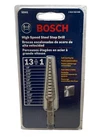 Bosch SDH1 13 In High Speed Steel Step Drill #2610918946 (new Package). Price: $29.97.