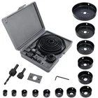 16PCS Hole Drill Bit Kit W/ Mandrels Saws Case Wood Plastic Sheet Metal New. Price: $16.55.