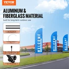 Vevor Feather Flag Kit, Packs Swooper 12.7 Ft, Sign Poles New. Price: $67.90.