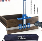 King&charles Cabinet Hardware Jig, Handle With Point Wood Drils Bits New. Price: $13.62.