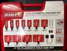 Diablo DHS17SPL Piece Hole Saw Kit With Case New. Price: $162.74.