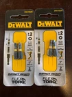 Bit Tips 2-PACK Impact Ready 1" Square #2 Lot X2PKS Dewalt DWA1SQ2IR New!. Price: $6.99.