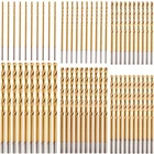 120 Pcs Small Titanium Drill Bits Set 3/64"-1/8" High Speed Steel Hss Micro... New. Price: $25.94.