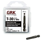 GRKT-30 In. Star Carbon Steel 0.25 Hex Shank Impact Power Bit,box Of 22 Open. Price: $70.00.