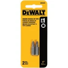 Dewalt Square Recess #1 X In. Screwdriver Bit Heat-treated Steel New. Price: $5.95.