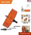 Vikiton 5-1/4 Inch Hole Saw With Arbor For Metal Wood Plastic, 5.25 Bi-met... New. Price: $26.99.