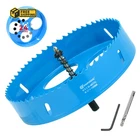 6-1/4 Inch Hole Saw With Arbor For And Wood Cutting, Bi-metal Navy New. Price: $23.99.