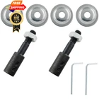 Whyhkj 2SETS Motor Arbor Adapter Bench Grinder 8MM, Black Silver New. Price: $23.99.