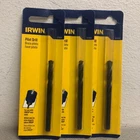 Irwin 373000 1/4 In. Steel Pilot Drill Bit 3-FLAT Shank Pc New. Price: $9.51.