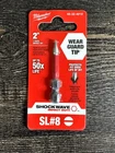 Milwaukee 48-32-4919 Shockwave Impact Duty 2" #8 Slotted New. Price: $6.99.