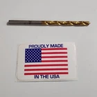 Vermont American Usa #4 Wire Gauge Jobber Length Hs Tin Coated Drill Bits Qty: 5 New. Price: $25.00.