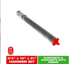 Diablo DMAMX1140 Rebar Demon 3/4" 16" 21" Sds-max 4-CUTTER Hammer Drill Bit New. Price: $49.95.