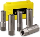 Topec 5-PIECE Spiral Type Deep Extractor Set, Spark Plug Easy-out For Remov New. Price: $38.95.