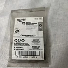 Milwaukee 48-32-4161 Shockwave Insert Bit Square Recess #1 (25 Pk) New. Price: $18.00.