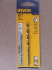 Pieces #17 .1730" 4.39MMDRILL Bits By Irwin #81117 New. Price: $12.60.