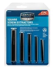 Century Drill Square Screw Extractor, 5PC Set (73215) New. Price: $18.07.