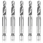 Hymnorq M6 X 1.0 Metric Hss 4341 Combination Drill And Tap Bit Set Of 5PCS With New. Price: $16.94.