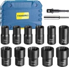 Lug Nut Removal TOOL,13 Pcs Bolt Extractor, 1/2 Inch Drive Set New. Price: $73.95.