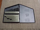 Chicago-latrobe 57711 Jobber Drill Set 13 Pieces Huot 1/16 To 1/4 By 64 Ths. Usa Used. Price: $38.50.