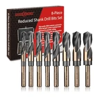 Angelsword 8 Pack Reduced Shank Drill Bit Set, M2 High Speed Steel ... New. Price: $57.15.
