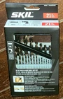 Skil 21PC Gold Oxide Drill Bit Set (135 Degree Split Point) #98021 New. Price: $19.87.
