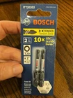 Bosch ITT20202 2-PACK Inch Torx Impact Tough Screwdriving Power Bits New. Price: $6.00.