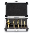 Segomo Tools Piece Sae Multiple Hole 50 Sizes Hss Step Drill Bit Set With... New. Price: $48.64.